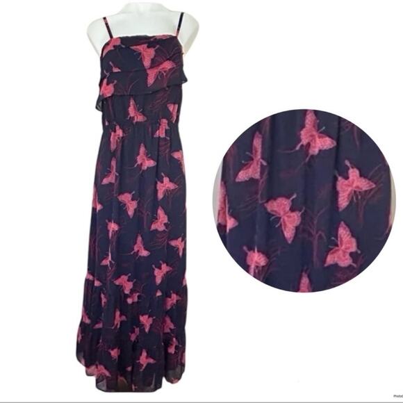 Express Dresses & Skirts - Express butterfly maxi Size Large